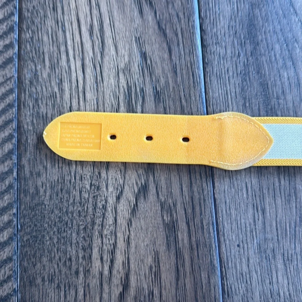 Adidas Adjustable Elastic‎ Youth Baseball Belt 18”-32” Youth Yellow Orange